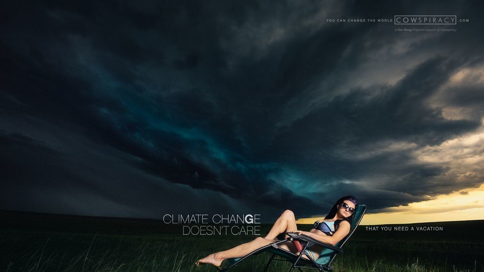 "Climate change doesn't care about ..."