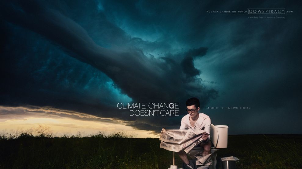 "Climate change doesn't care about ..."