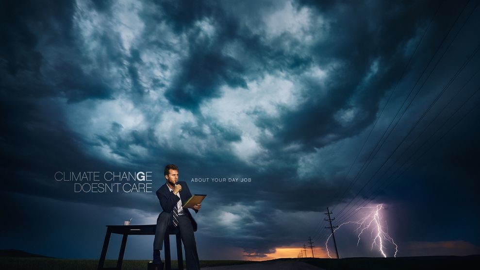 "Climate change doesn't care about ..."