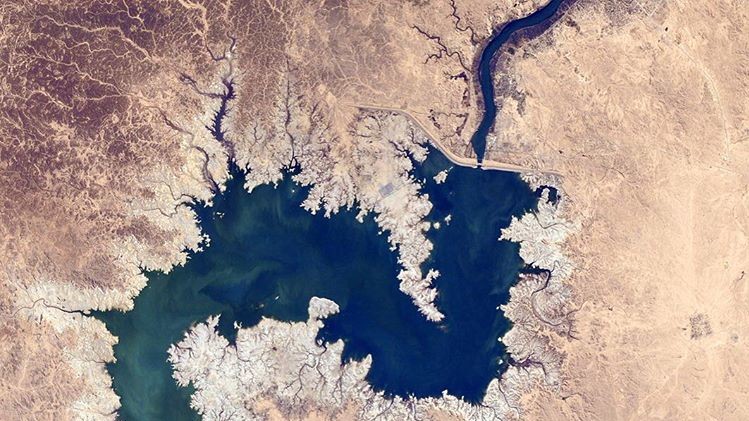 Водосховище в Іраку. Фото К'єлла Ліндгрена