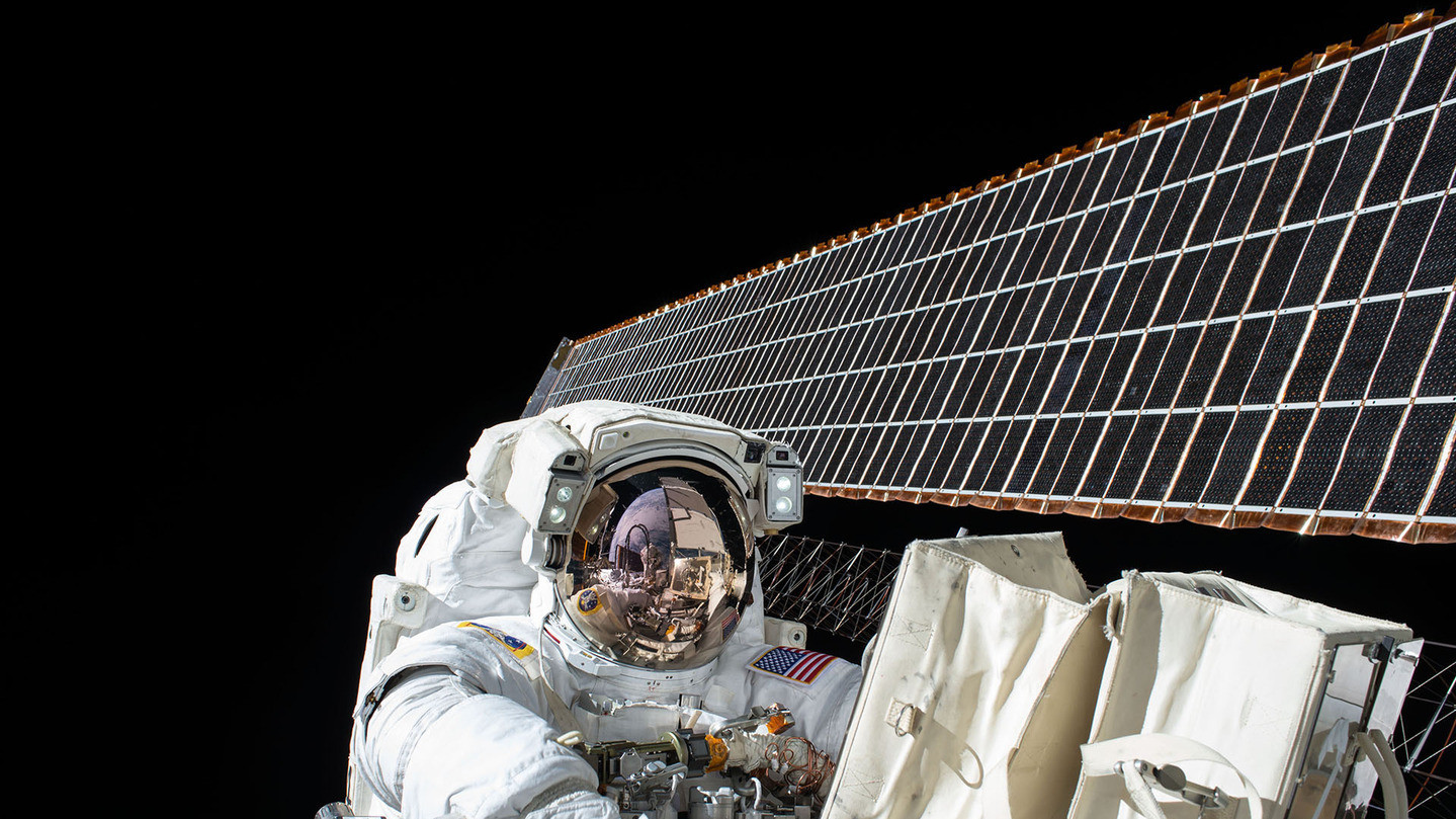 На фото Скотт Келлі. Автор фото К'єлл Ліндгрен