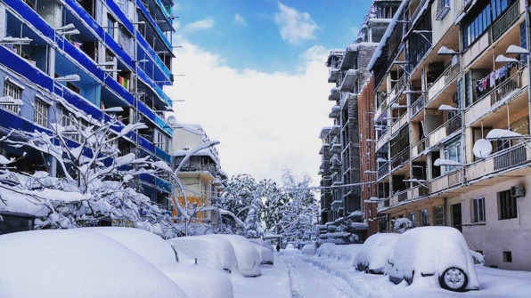 Сніг в Батумі