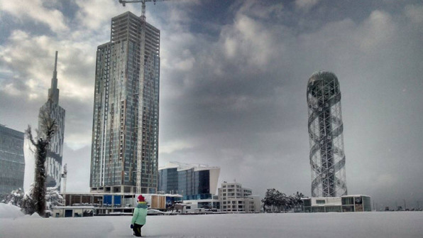 Сніг в Батумі