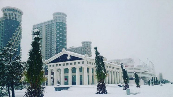 Сніг в Батумі
