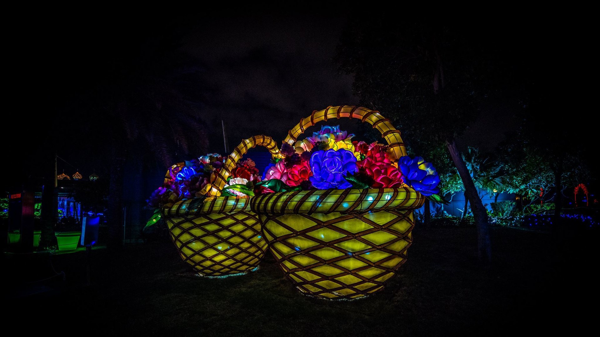 Dubai Garden Glow дуже популярний у фотографів