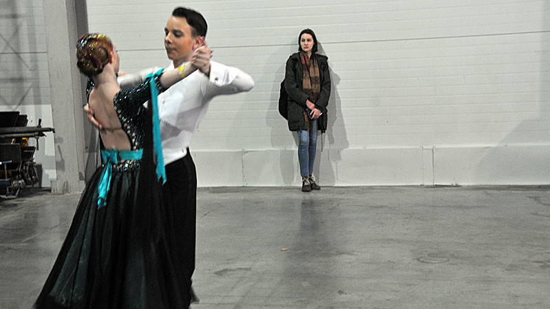 На паркете выступали танцоры разных возрастов