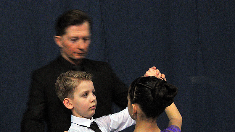 На паркете выступали танцоры разных возрастов