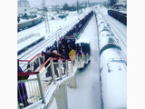 Снігопад у Москві доставив багато незручностей мешканцям столиці
