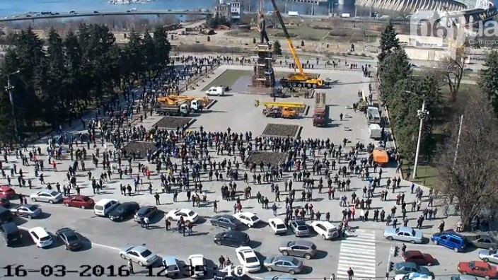 Декоммунизация в Запорожье