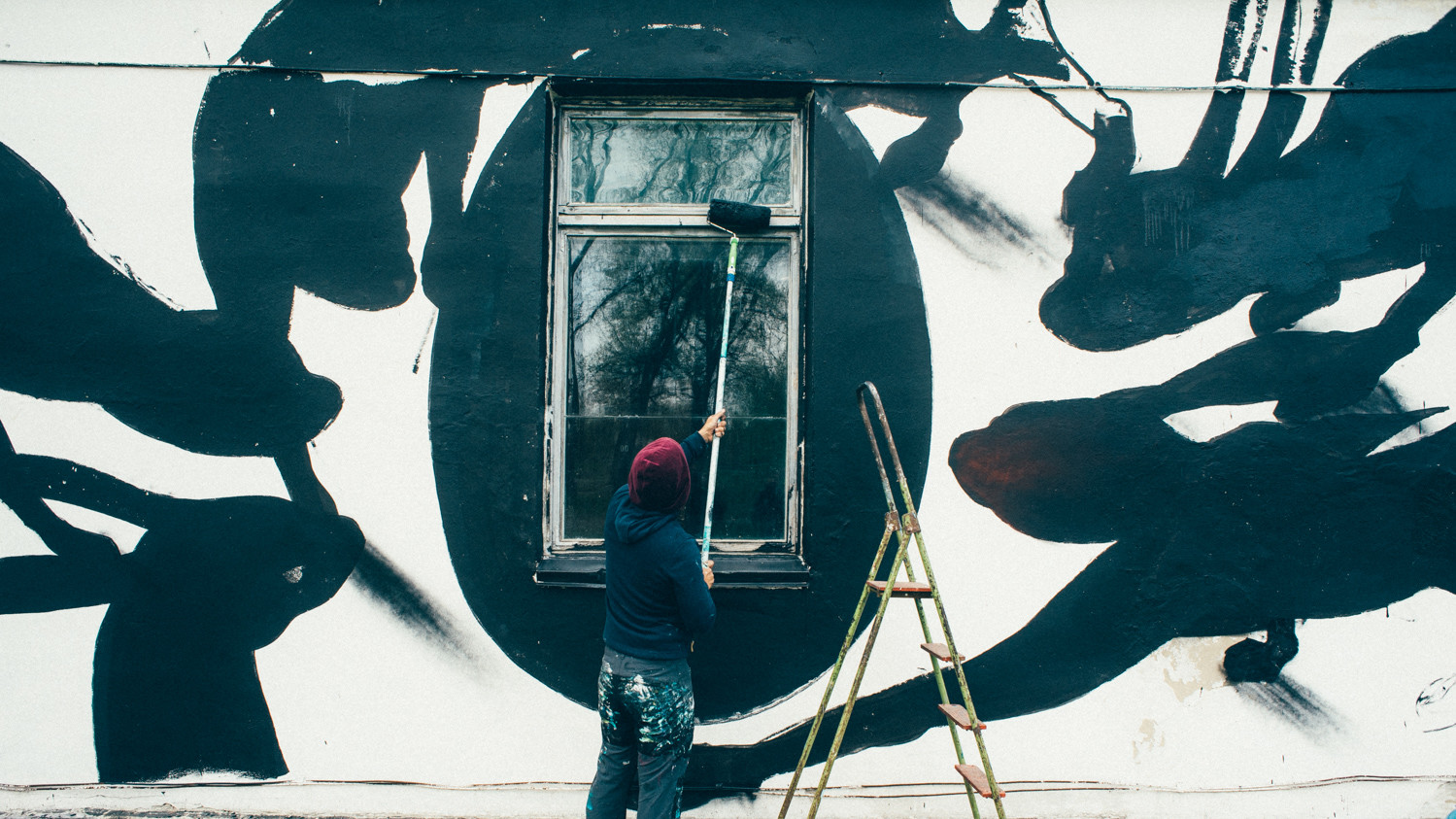 Мурал у Чорнобилі