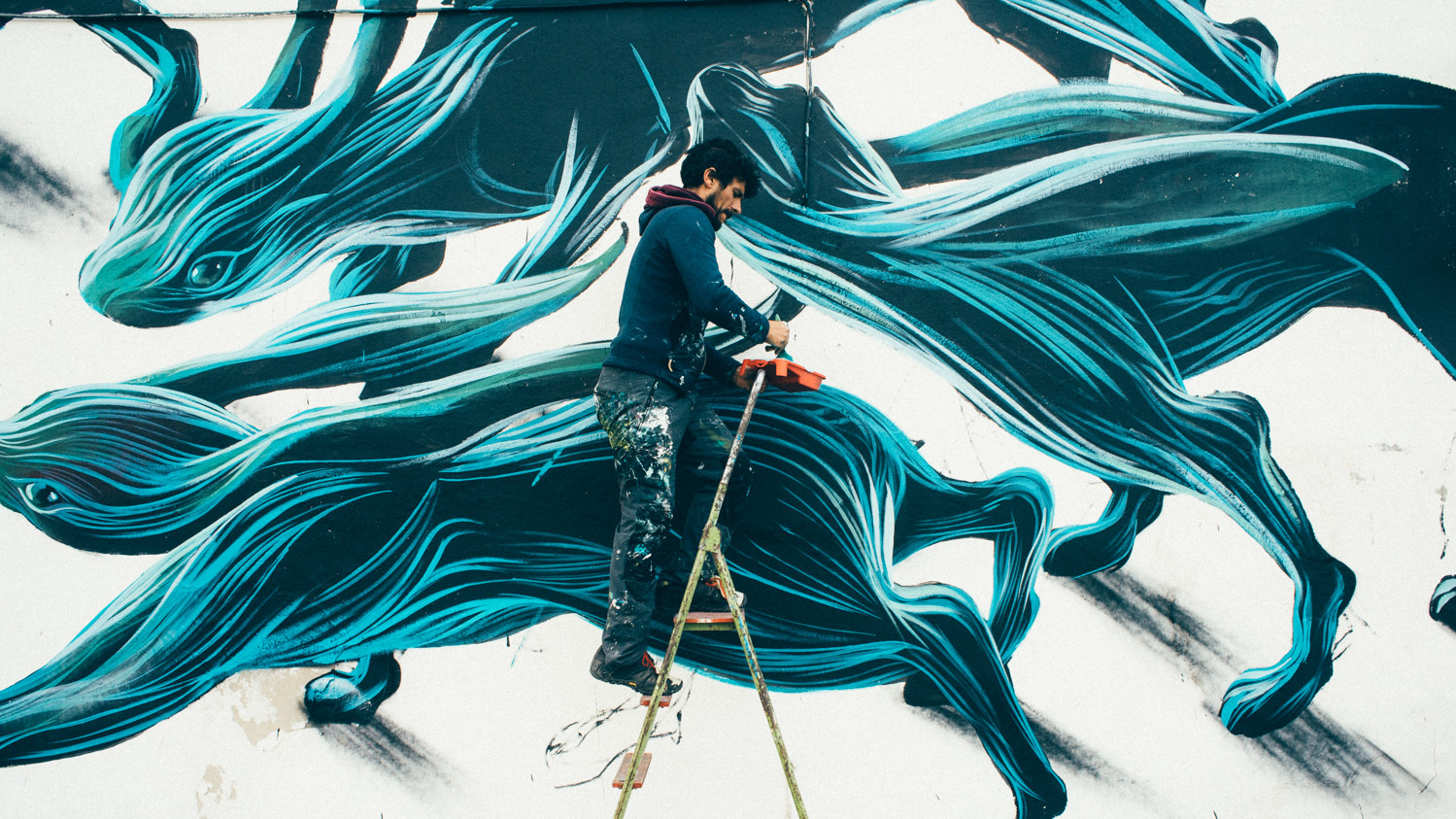 Мурал у Чорнобилі