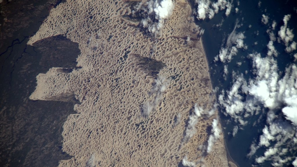 Белые дюны в Бразилии