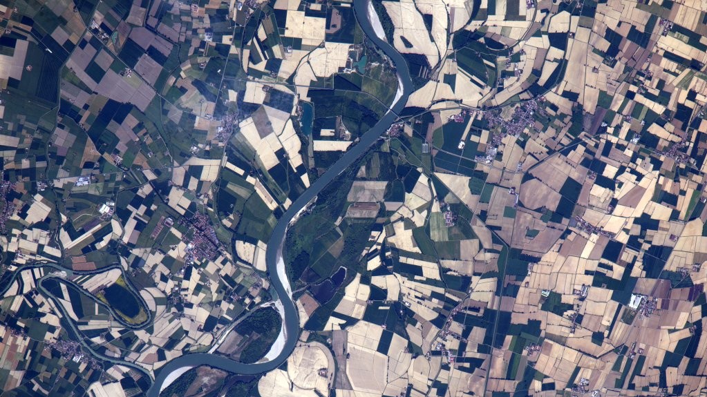 Долина реки в северной Италии