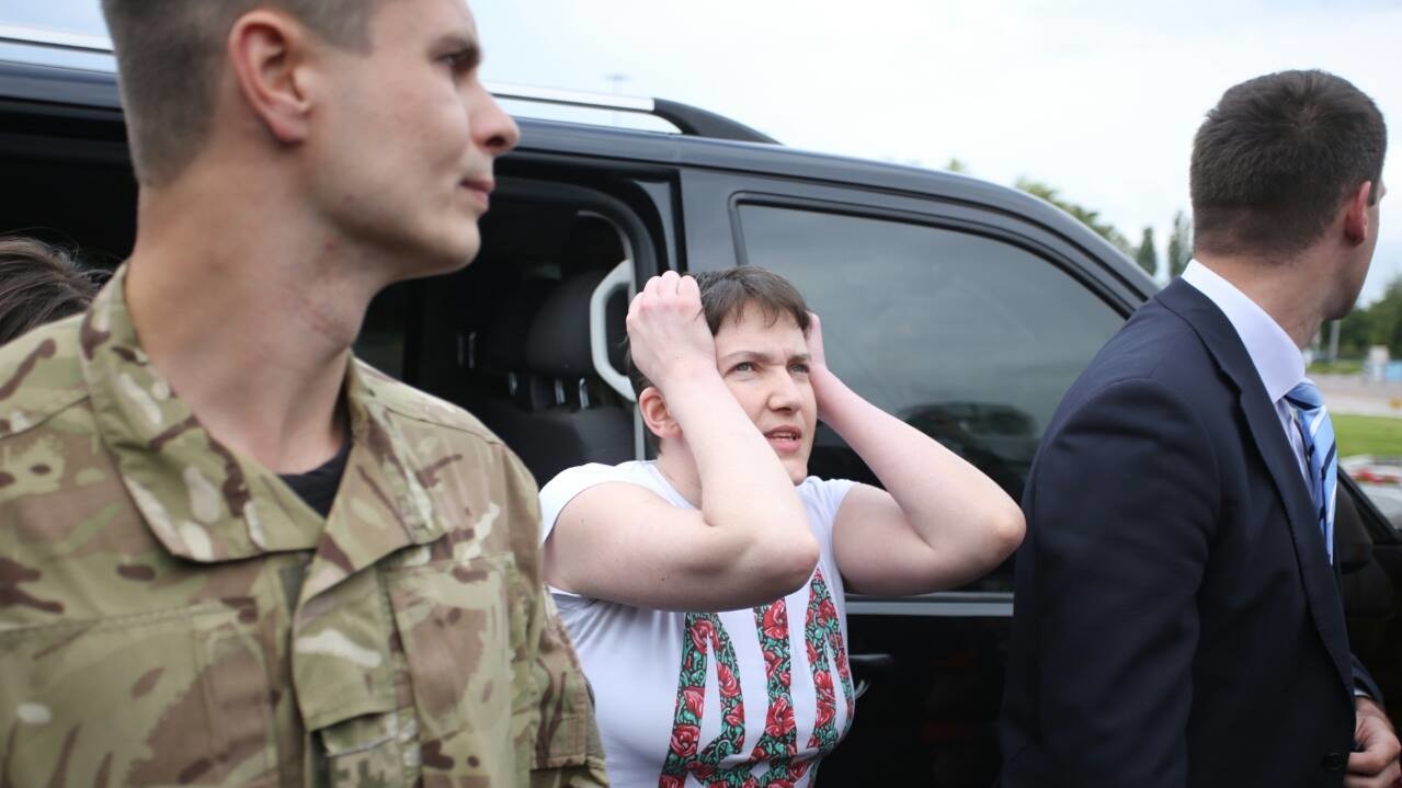 Савченко вернулась в Украину