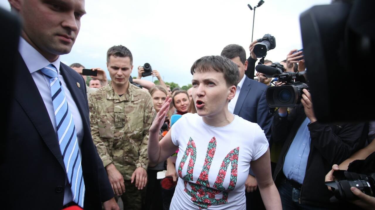 Савченко вернулась в Украину