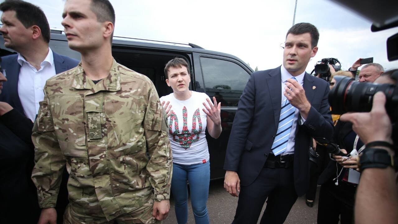 Савченко вернулась в Украину