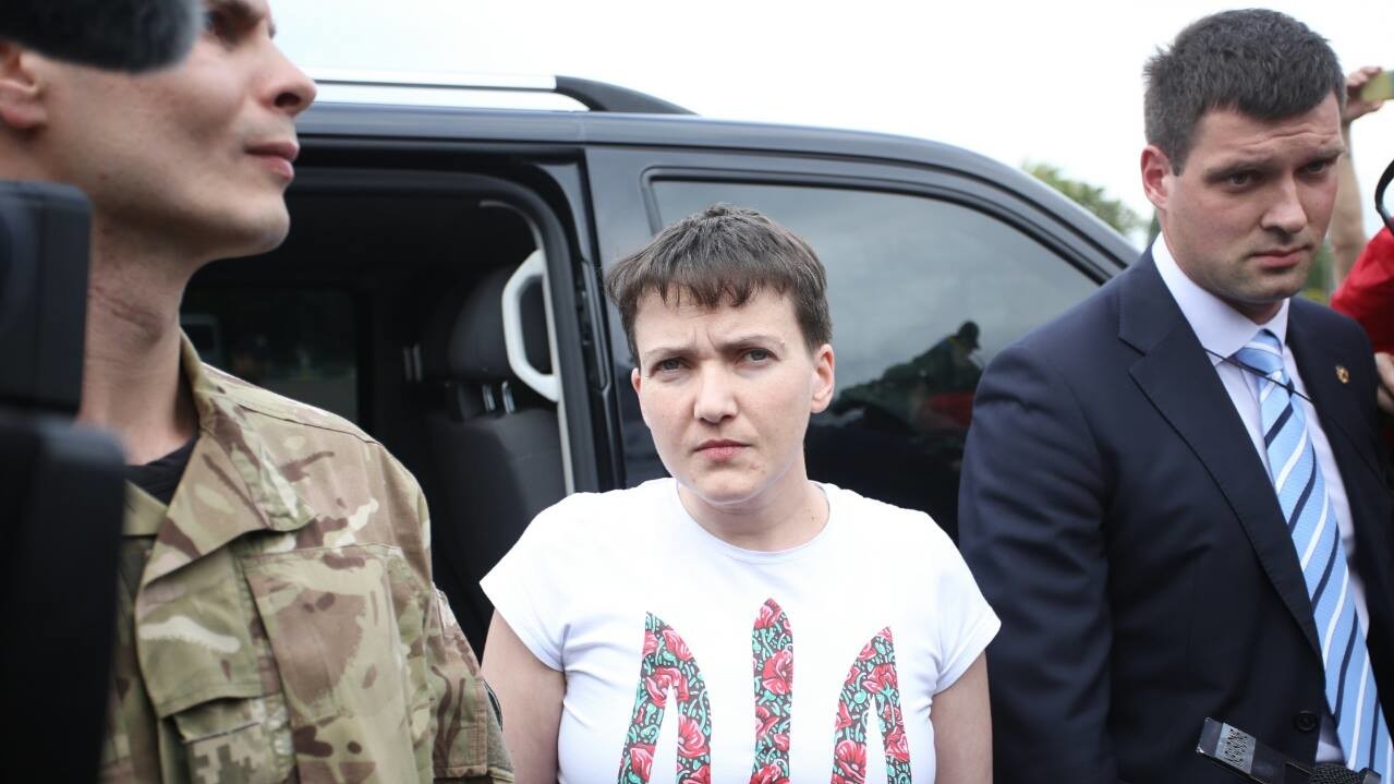 Савченко вернулась в Украину