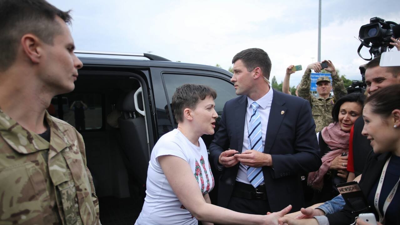 Савченко вернулась в Украину