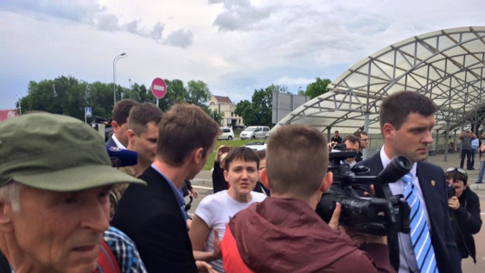 Савченко вернулась в Украину