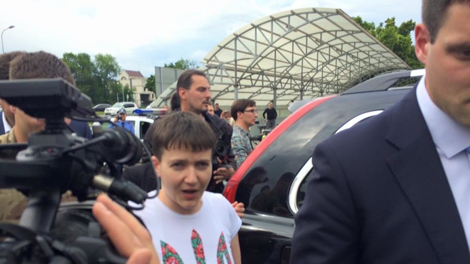 Савченко вернулась в Украину