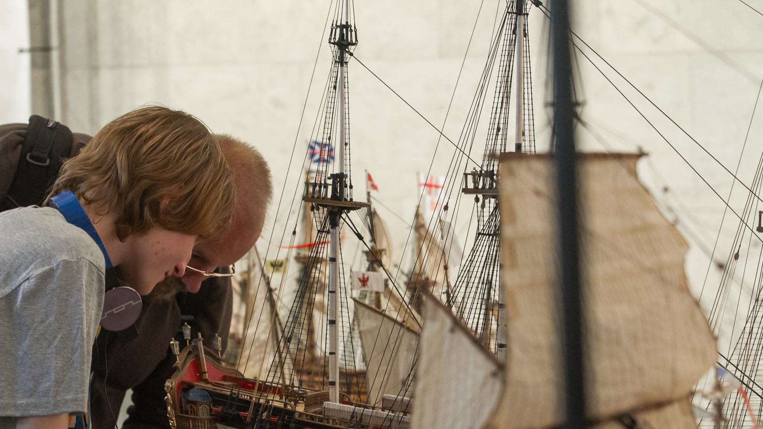 Фестиваль моделистов в "Украинском доме" проходил в рамках празднования дня Киева