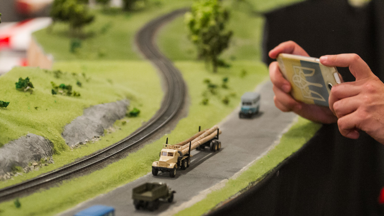 Фестиваль моделистов в "Украинском доме" проходил в рамках празднования дня Киева