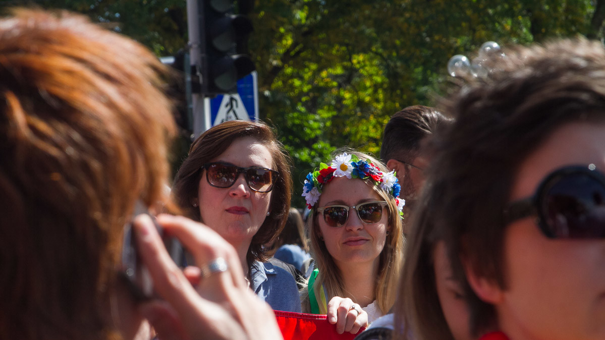 На "Марш равенства" пришли более тысячи человек