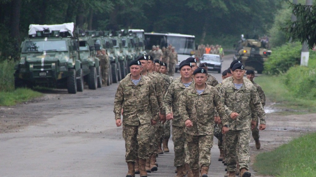 Во Львовской области начались военные учения