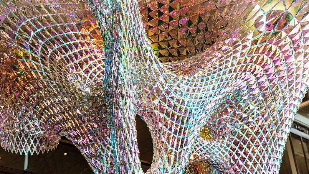 Інсталяція у вигляді серця знаходиться в Southbank Centre