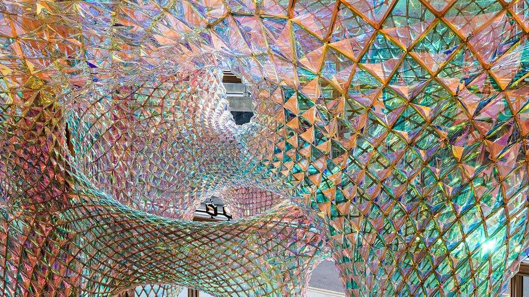 Інсталяція у вигляді серця знаходиться в Southbank Centre