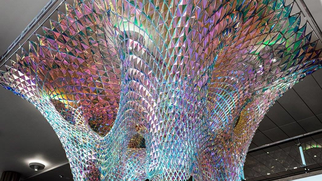 Інсталяція у вигляді серця знаходиться в Southbank Centre