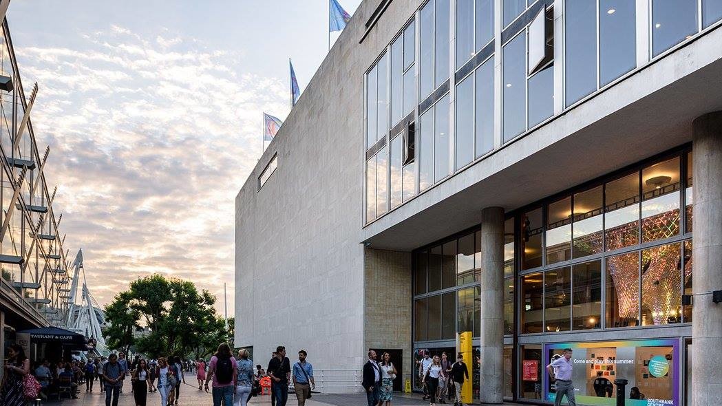 Інсталяція у вигляді серця знаходиться в Southbank Centre