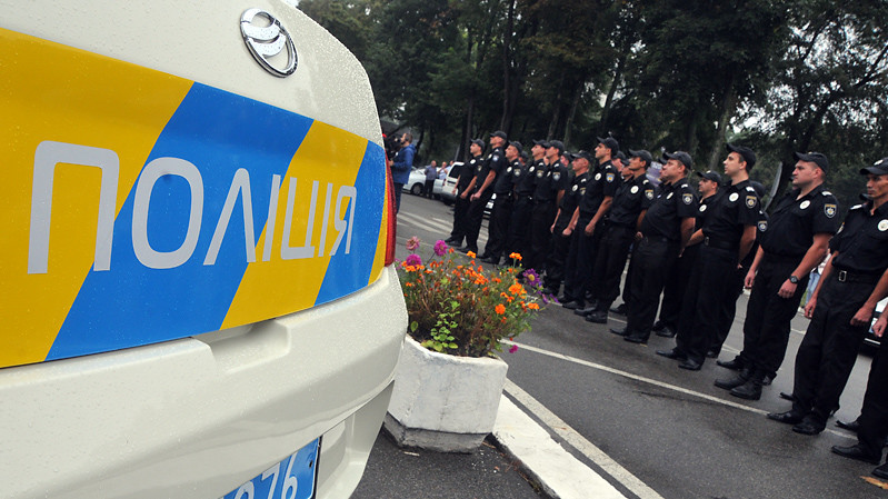 Українські правоохоронці готуються охороняти безпеку громадян під час святкування Дня незалежності