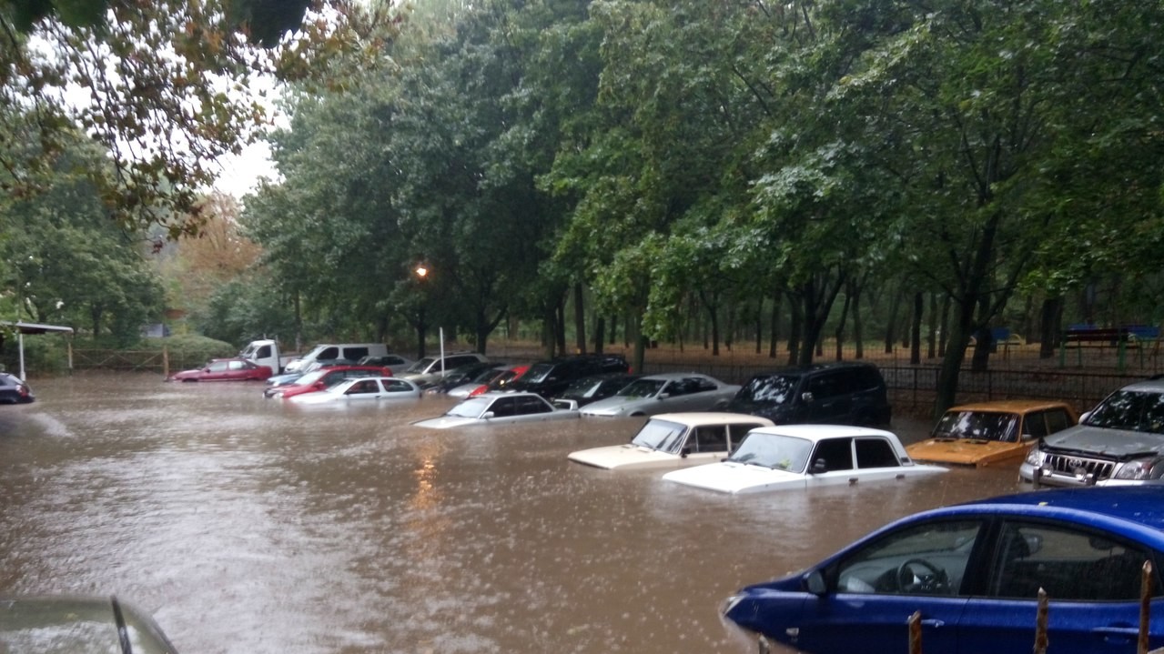 Злива в Одесі 20 вересня