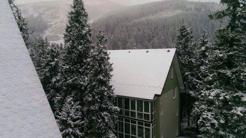 Снег в Буковеле