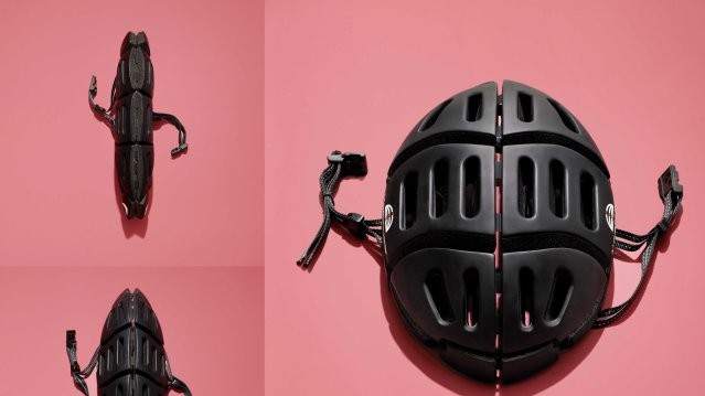 Складной шлем для велосипеда от Morpher