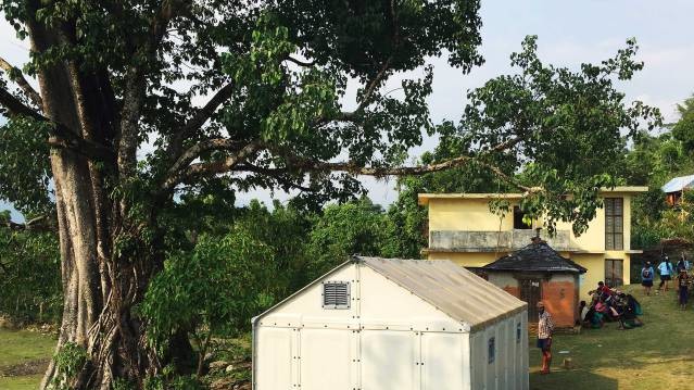 Жилища, которые можно перевозить в сложенном виде