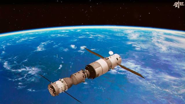 Китайская космическая лаборатория  "Тяньгун 2"