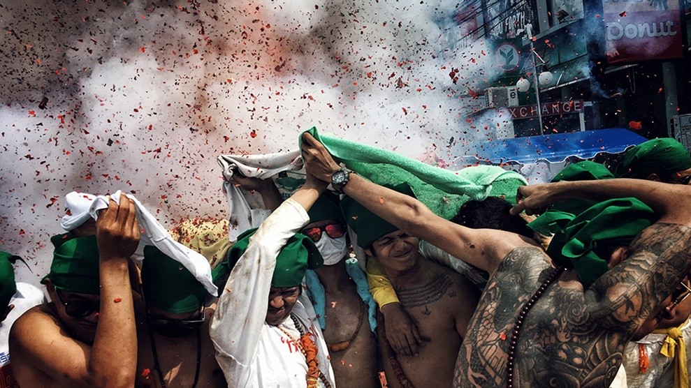 «Взрывающиеся фейерверки». Фото: Тан Виктор