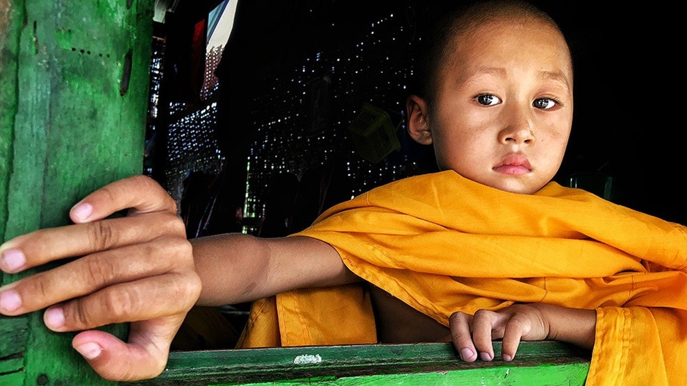 «Новичок о чем-то задумался». Фото: Зарни Мио Вин