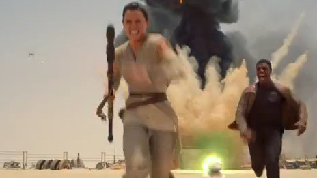 Кадр 7-го епізоду "Зоряних воєн"