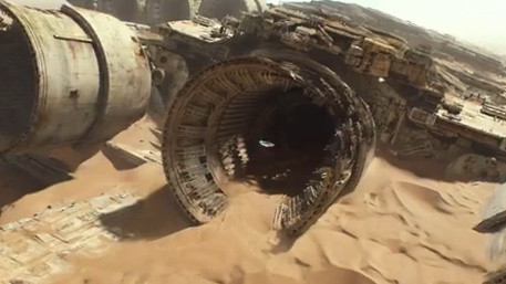 Кадр 7-го епізоду "Зоряних воєн"