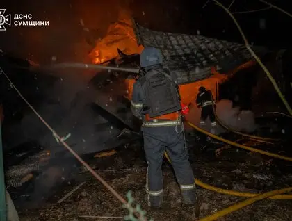 У Сумах уламки дрона впали на оздоровчий дитячий центр: в ОВА розповіли про наслідки