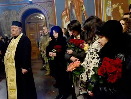 У Києві відбулося прощання із військовим та режисером 