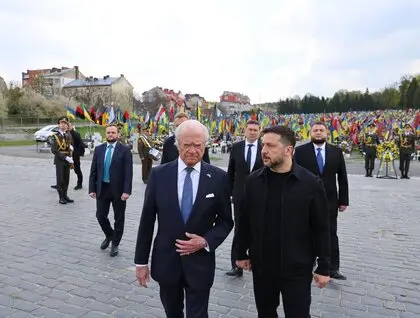 Король Швеції Карл XVI Густав приїхав з візитом в Україну