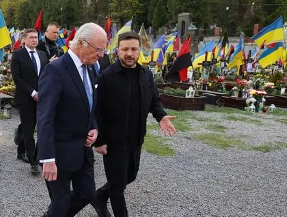 Король Швеції Карл XVI Густав приїхав з візитом в Україну