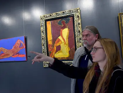 Аукціонний дім Goldens презентує виставку «НЮ» Анатолія Криволапа