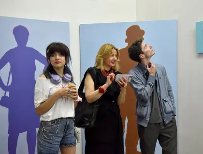 Живопис, світло та звук: у NAMU відкрилася виставка-перформанс «Disco Art»