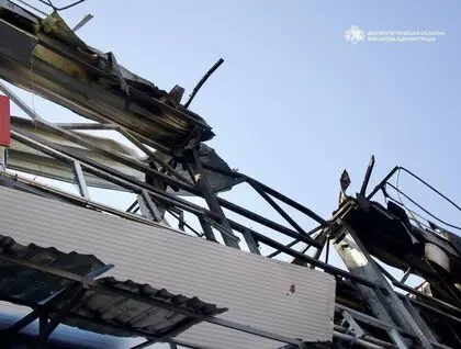 У Дніпрі росіяни розбомбили сортувальний термінал Нової пошти