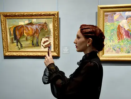 У Києві відкрили першу масштабну ретроспективу художниці Анни Крюгер-Прахової